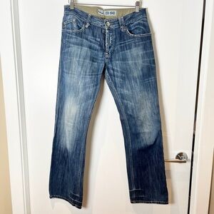 LTB 1948 Slim Fit Jeans  Medium Wash Distressed Denim  W32  Made in Turkey